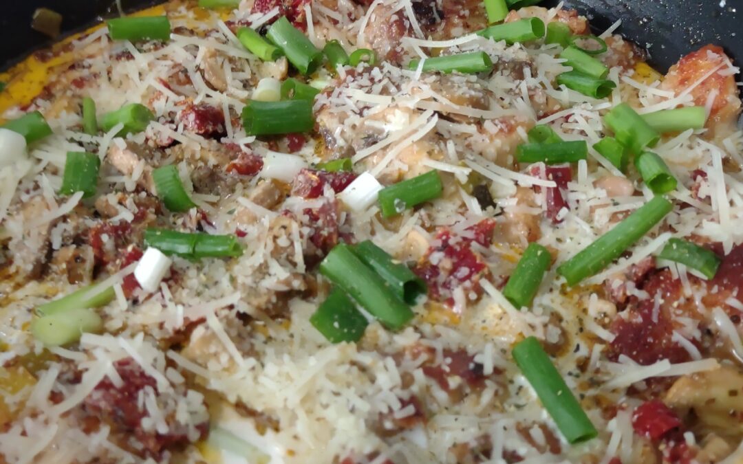 Sun-Dried Tomato Chicken Parmesan