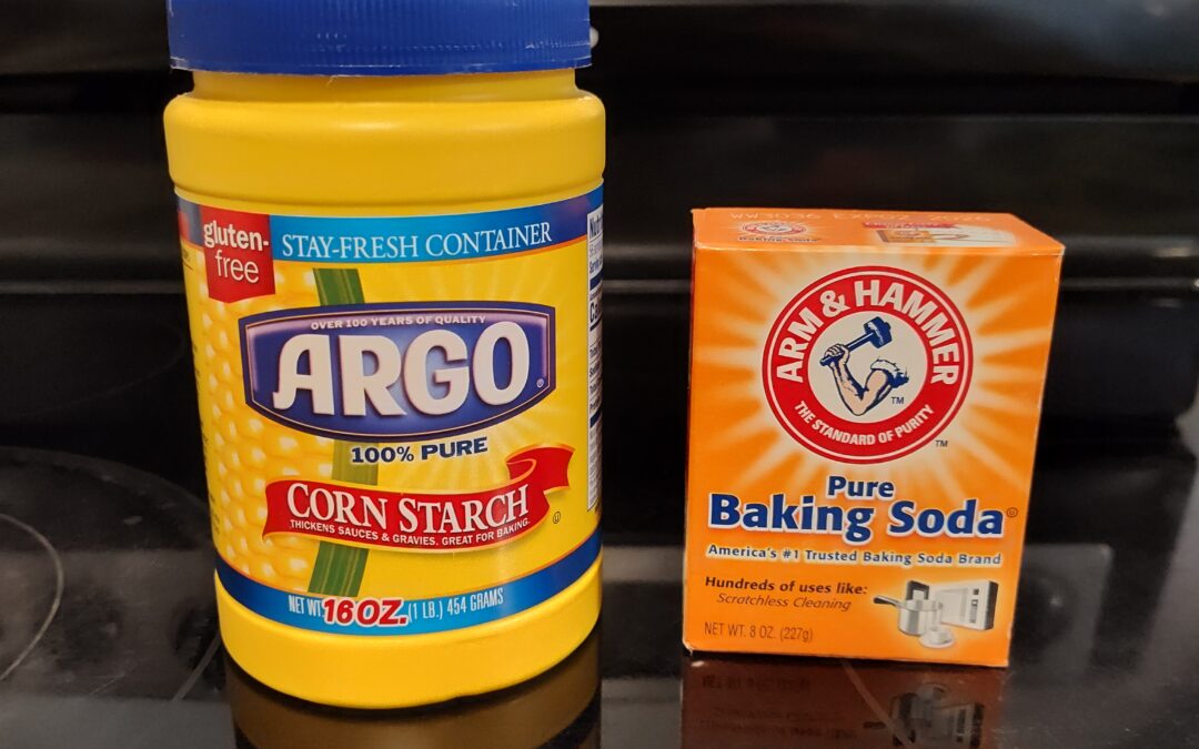 Baking Soda and Vinegar Substitutions VS Cornstarch