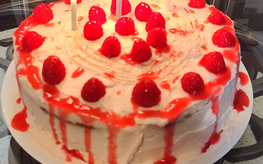 Raspberry Whipped Cream Frosting