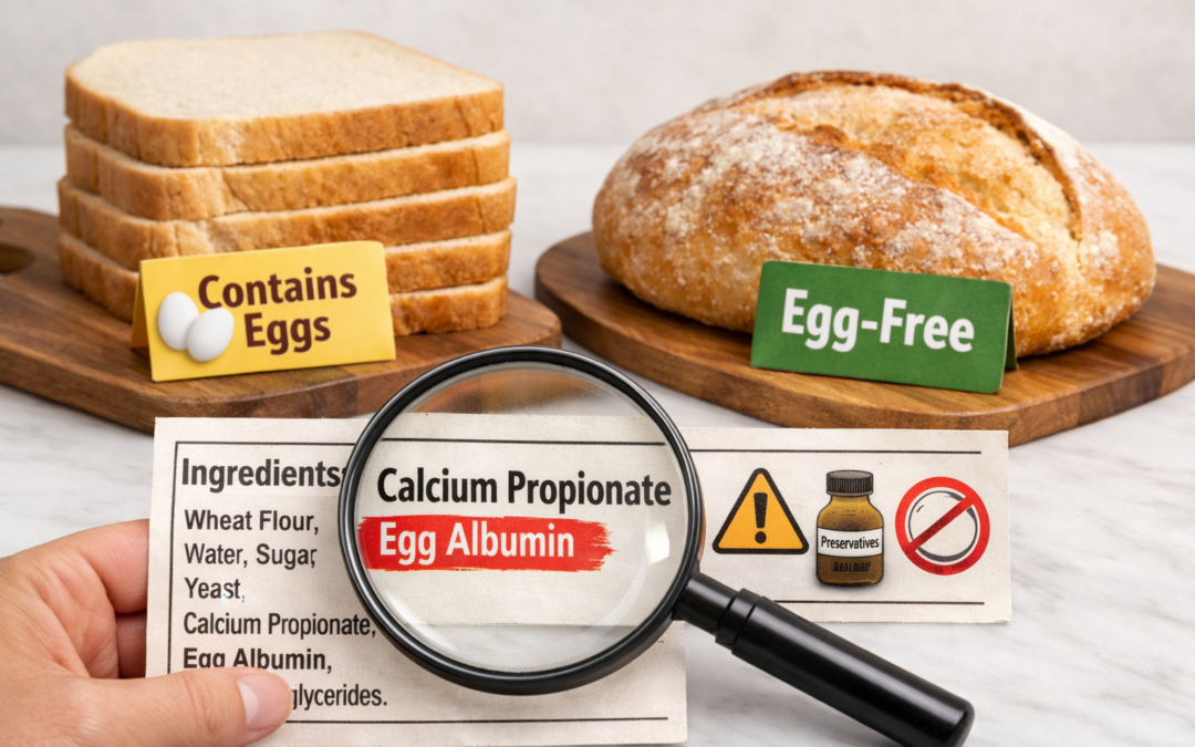 Breads With and Without Eggs, and Additives to Lookout For
