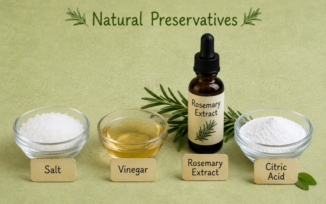 4 good natural preservatives